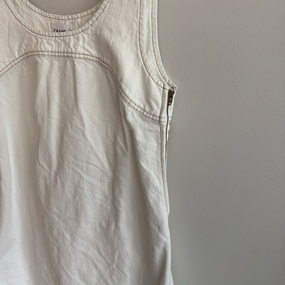 Frame Micro Flare Denim Dress - Picture 6 of 7